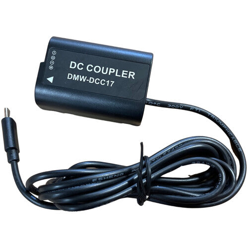 Bescor DMW-BLK22 Kit batería cargador batería dummy USB-C con adaptador AC