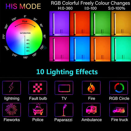 Sokani X25 Tubo LED RGB para Video 25 Pulgadas 2800-10000K con Batería Integrada