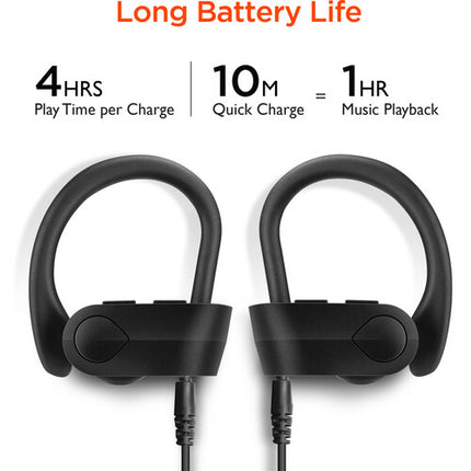 HyperGear Sport X2 Auriculares Deportivos Inalámbricos Bluetooth 5.0 4 Horas Reproducción