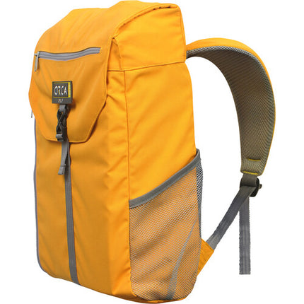 ORCA Any Day Mochila para Portátil Amarilla para Notebooks hasta 17" con Bolsillos Externos y Funda Acolchada