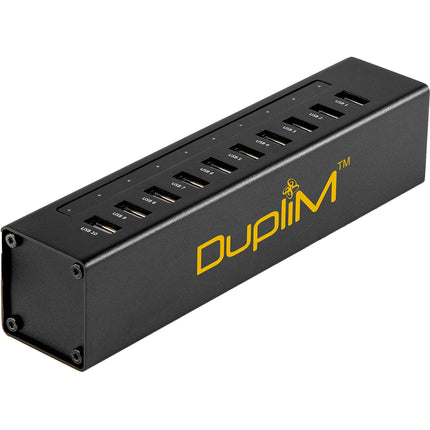 DupliM Duplicador de Memorias USB 10 Puertos USB 3.2 Gen 1 Compatible Windows macOS