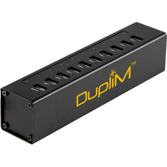 DupliM Duplicador de Memorias USB 10 Puertos USB 3.2 Gen 1 Compatible Windows macOS