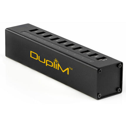 DupliM Duplicador de Memorias USB 10 Puertos USB 3.2 Gen 1 Compatible Windows macOS