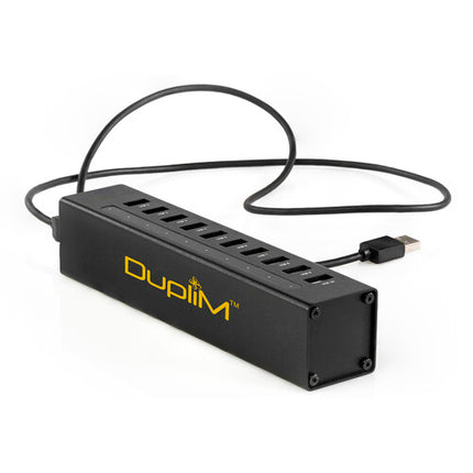 DupliM Duplicador de Memorias USB 10 Puertos USB 3.2 Gen 1 Compatible Windows macOS