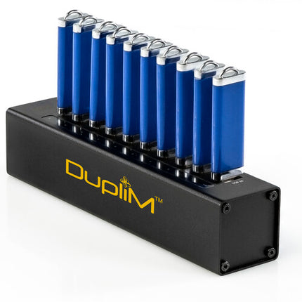 DupliM Duplicador de Memorias USB 10 Puertos USB 3.2 Gen 1 Compatible Windows macOS
