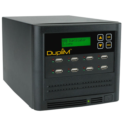 DupliM 7-Target Duplicadora USB Torre Velocidad 200 Mb/s 256MB Buffer