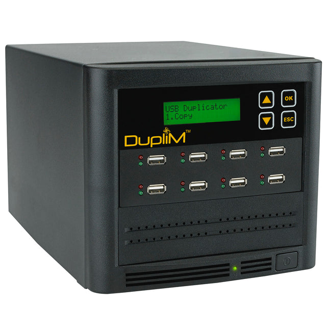 DupliM 7-Target Duplicadora USB Torre Velocidad 200 Mb/s 256MB Buffer