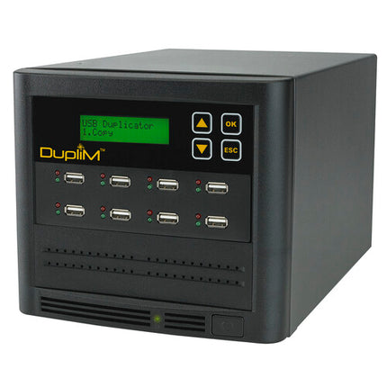 DupliM 7-Target Duplicadora USB Torre Velocidad 200 Mb/s 256MB Buffer