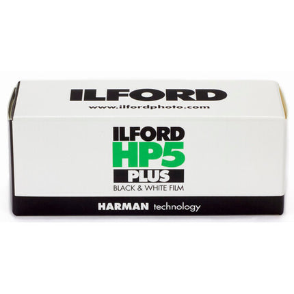 Ilford HP5 Plus película negativa blanco y negro 120 ISO 400 latitud amplia