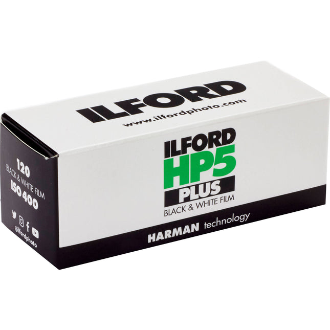Ilford HP5 Plus película negativa blanco y negro 120 ISO 400 latitud amplia