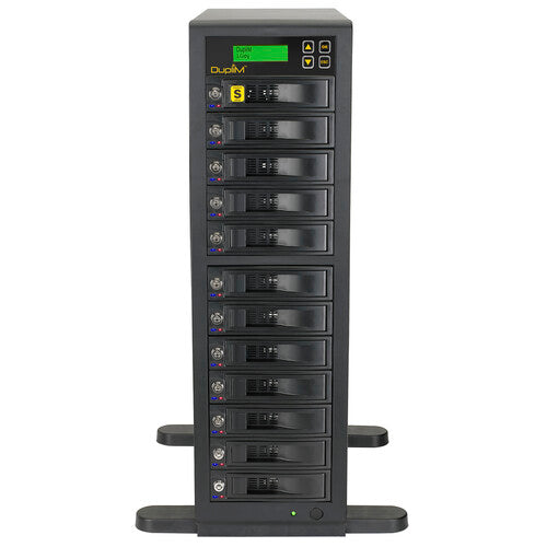 DupliM 11-Target Duplicador Torre SATA para SSD HDD con 1536MB Buffer