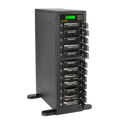 DupliM 11-Target Duplicador Torre SATA para SSD HDD con 1536MB Buffer