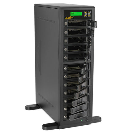 DupliM 11-Target Duplicador Torre SATA para SSD HDD con 1536MB Buffer