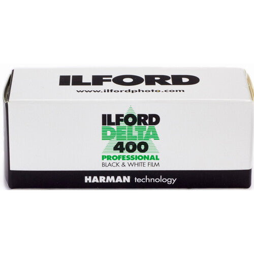 Ilford Delta 400 Película Negativa Blanco y Negro 120 ISO 400 Grano Fino