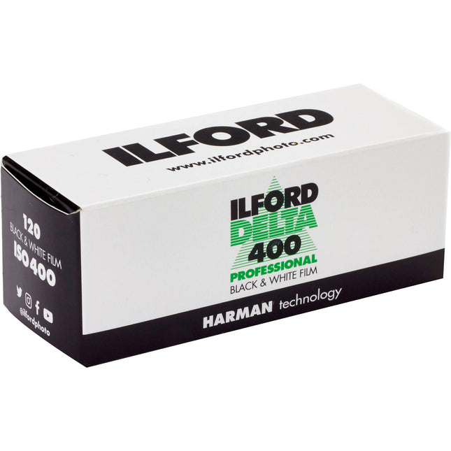 Ilford Delta 400 Película Negativa Blanco y Negro 120 ISO 400 Grano Fino