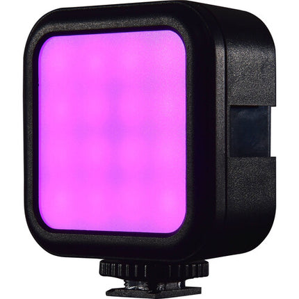 CamBee Pocket Luz LED RGB Temperatura 3000-6500K Ángulo 120° Adaptador Shoe