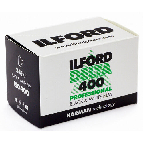 Ilford Delta 400 Película Negativa Blanco y Negro 35mm ISO 400 24 Exposiciones