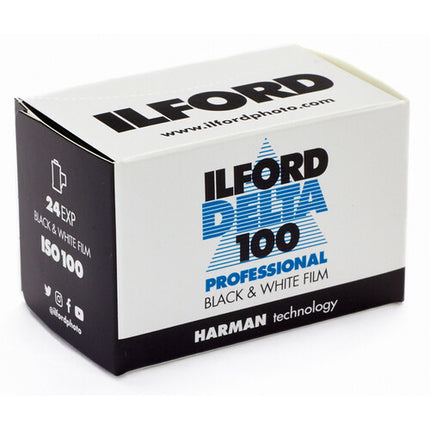 Ilford Delta 100 Película Fotográfica Blanco y Negro 35mm 24 Exposiciones ISO 100 Grano Fino