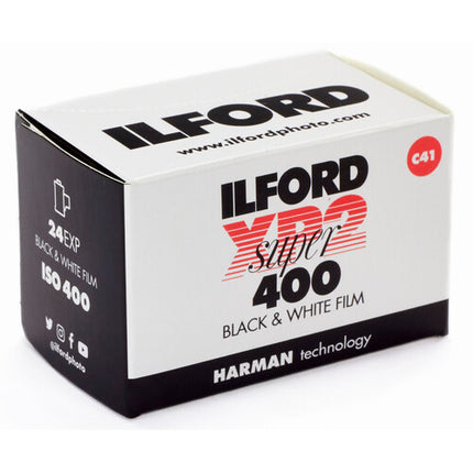 Ilford XP2 Super Película Negativa Blanco y Negro 35mm ISO 400 24 Exposiciones