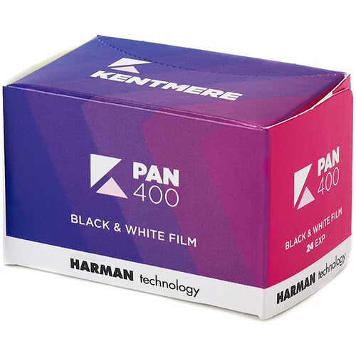 Kentmere Pan 400 Película negativa en blanco y negro 35mm ISO 400 24 exposiciones