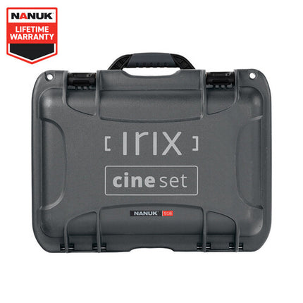 IRIX Cine Production Set Lentes E Mount 15 21 30 45 150mm Kit Filtros Magnéticos Caso Nanuk