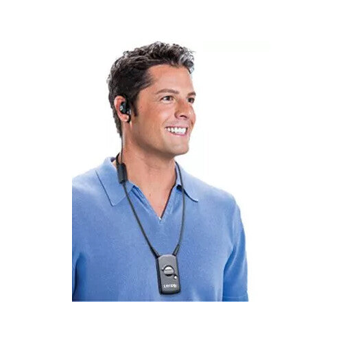Listen Technologies LA-430 Lanyard cuello inteligente para audífonos con liberación rápida