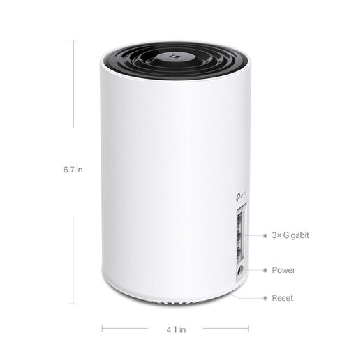 TP-Link Deco XE75 AXE5400 Sistema Wi-Fi Mesh Tri Banda 5378 Mb/s 1 Pack