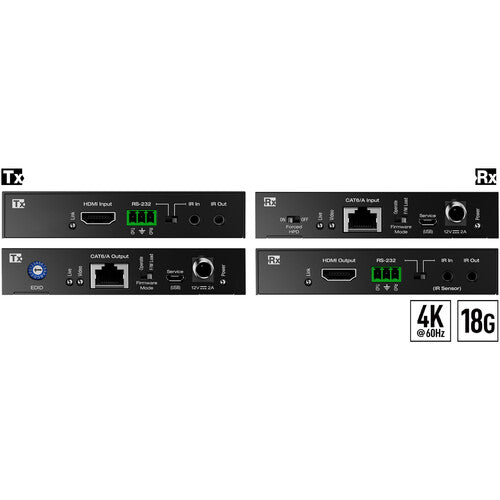 Key Digital KD-X444SP Extensor HDMI 4K HDR a 60Hz sobre CAT5e/6 50 m