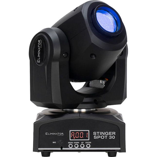 Eliminator Lighting Stinger Spot 30 Luz Móvil LED 30W 7 Colores y Gobos