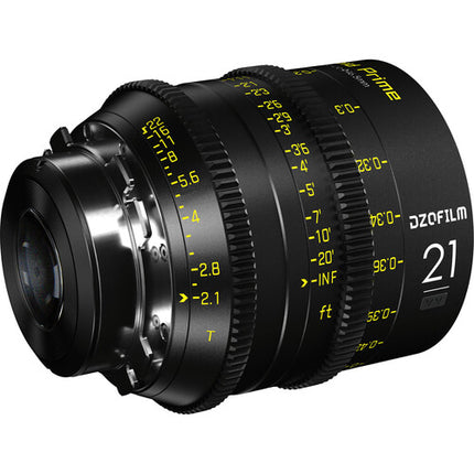 DZOFilm VESPID 21mm T2.1 Lente Cinematográfica Full Frame PL y EF