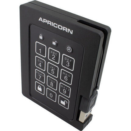 Apricorn Aegis SSD 4TB Unidad Estado Sólido USB 3.0 300 MB/s con Encriptación AES