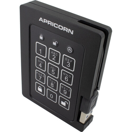 Apricorn Aegis SSD 4TB Unidad Estado Sólido USB 3.0 300 MB/s con Encriptación AES
