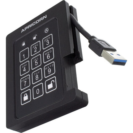 Apricorn Aegis SSD 4TB Unidad Estado Sólido USB 3.0 300 MB/s con Encriptación AES