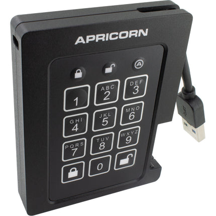Apricorn Aegis SSD 4TB Unidad Estado Sólido USB 3.0 300 MB/s con Encriptación AES