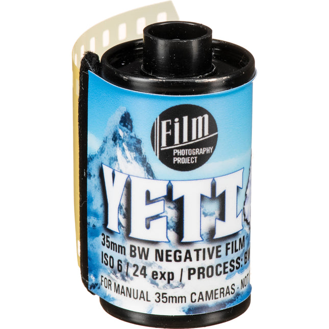 Film Photography Project Yeti película negativa 35mm 24 exposiciones ISO 6/9°