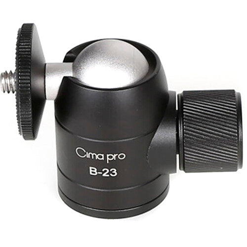CimaPro B-23 Mini Cabezal Bola para Trípode 11 lb 2.5 pulgadas