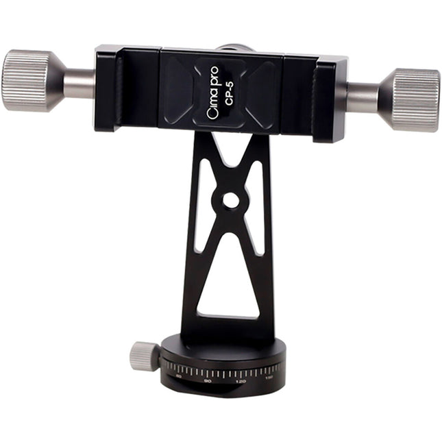 CimaPro CP-5 Tripode Metal Soporte para Móvil 360° Rotación 3/8"-1/4"
