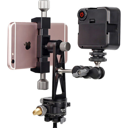 CimaPro CP-5 Tripode Metal Soporte para Móvil 360° Rotación 3/8"-1/4"
