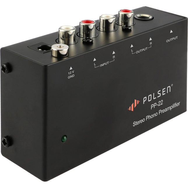 Polsen PP-22 Previamente de Phono Estéreo Con EQ RIAA y Baja Distorsión
