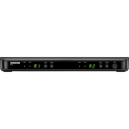 Shure BLX1288/PGA31 Sistema inalámbrico micrófono doble canal rango 300 pies