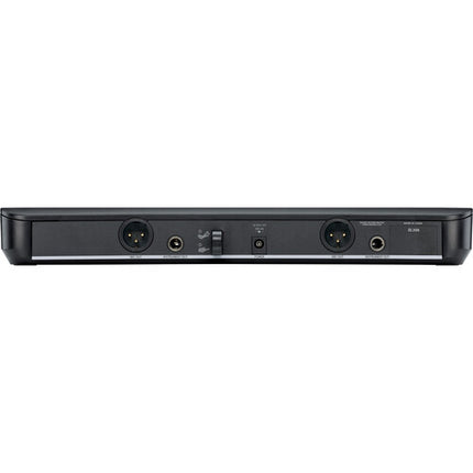 Shure BLX1288/PGA31 Sistema de Micrófono Inalámbrico Dual Canal con Headset y Micrófono de Mano 123 Frecuencias 14 Horas Batería