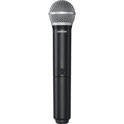 Shure BLX1288/PGA31 Sistema de Micrófono Inalámbrico Dual Canal con Headset y Micrófono de Mano 123 Frecuencias 14 Horas Batería