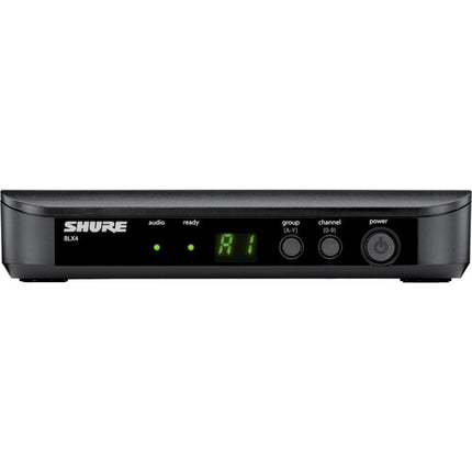 Shure BLX4 receptor inalámbrico de mesa alcance 300 pies 123 frecuencias
