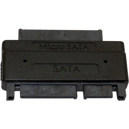 DupliM Adaptador Micro-SATA a SATA para SSD 1.8" con conectores chapados en oro y soporte 3.3V y 5V