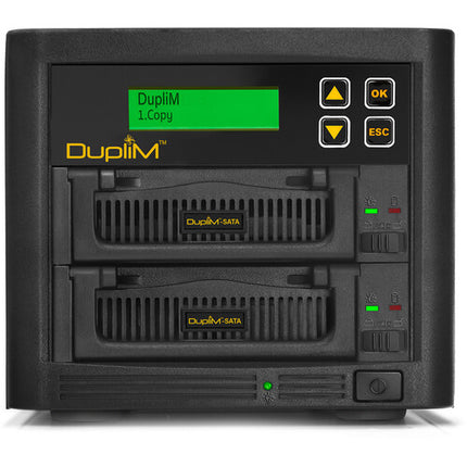 DupliM SSD HDD Copiadora y Sanitizadora SATA IDE para 2.5y 3.5 pulgadas