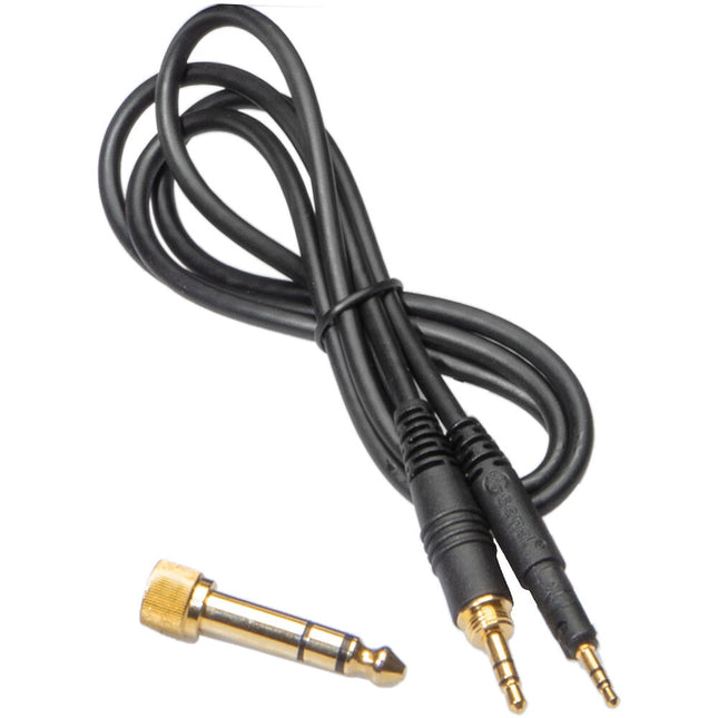 Senal Cable Recto Repuesto 3 Pies para Auriculares SMH-1000-MK2 con Adaptador 3.5mm a 1/4"