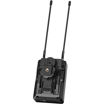 Comica Audio CVM-WM200A PRO Micrófono Lavalier Inalámbrico Doble Canal con Grabación de Respaldo y Alcance de 120 m