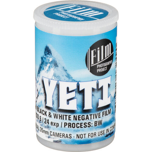 Film Photography Project Yeti película negativa 35mm 24 exposiciones ISO 6/9°