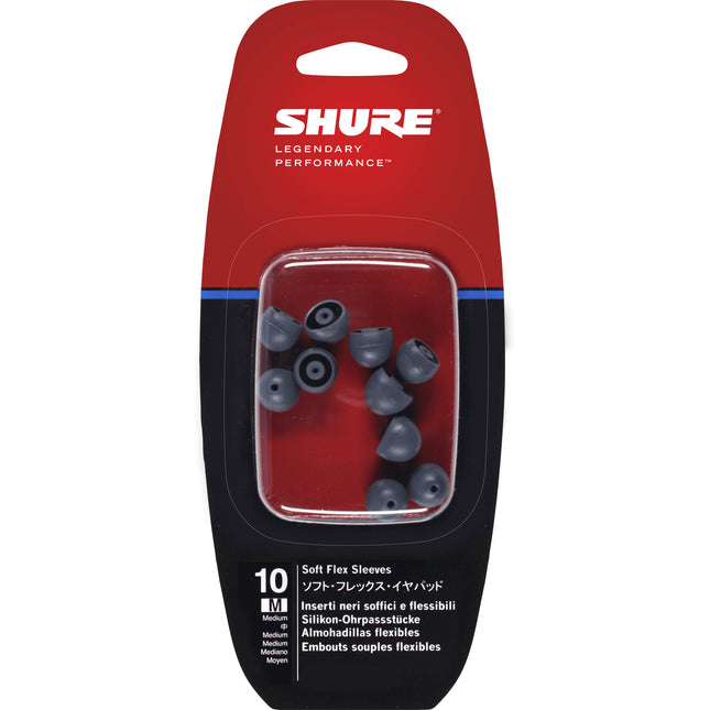 Shure Fundas Flexibles de Silicona para Auriculares Aislantes Median 5 Pares