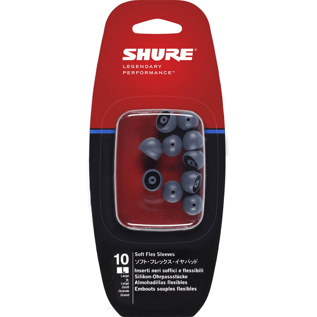 Shure Fundas de Silicona Flex Grandes 5 Pares para Auriculares Aislantes de Sonido